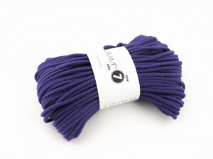 Braided cotton cord - Super 7 - plum - 50m 600g