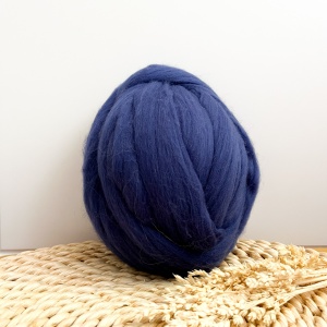 Fir Gigant Lână Merinos - Indigo 200 g, 9m