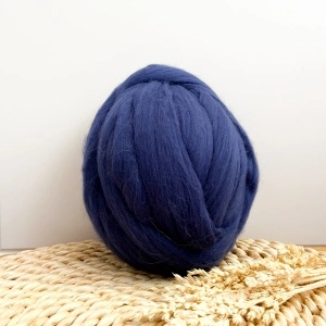 Fir Gigant Lână Merinos - Indigo 200 g, 9m