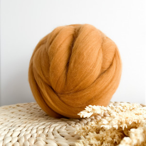 Fir Gigant Lână Merinos - Mustard 200 g, 9m