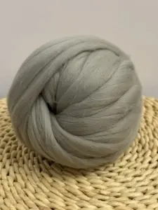 Fir Gigant Lână Merinos - Silver 200 g, 9m