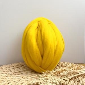 Fir Gigant Lână Merinos - Summer Yellow 200 g, 9m