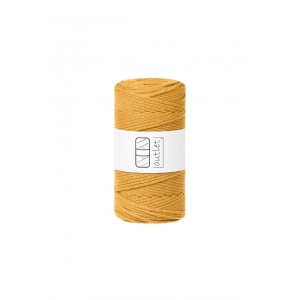 Mustard braided cord 3mm 100m / 250g