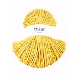 Yellow braided cord 3mm 100m / 250g