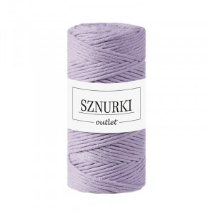 Lavander twisted macrame cord 3mm 100m  / 330g