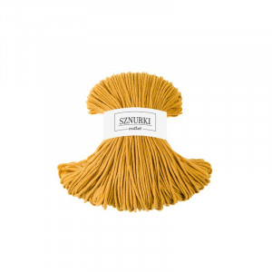 Mustard braided cord 3mm 100m  / 250g