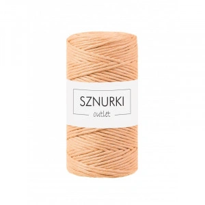 Peach Fuzz twisted cord 3mm 100m / 330g