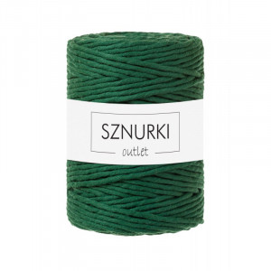 Pine Green twisted cord 5mm 100m / 660g