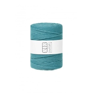 Teal braided cord 5mm 100m / 500g