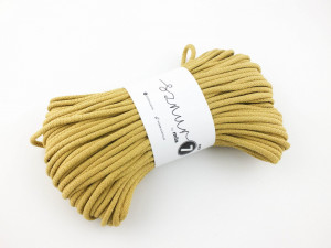 Braided cotton cord - Super 7 - golden kiwi - 50m 600