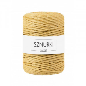 Honey twisted macrame cord 5mm 100m / 660g