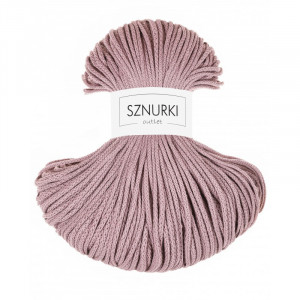 Mauve braided cord 3mm 100m / 250g