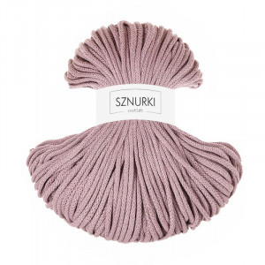 Mauve cotton cord 5mm 100m / 500g
