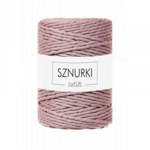 Mauve twisted cord 5mm 100m / 660g