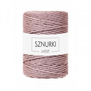 Mauve twisted cord 5mm 100m / 660g