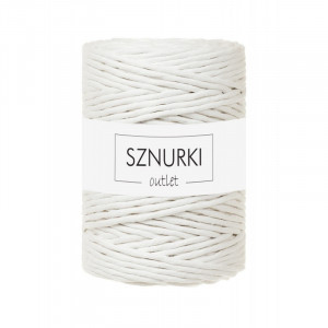 Off white twisted cord 5mm 100m / 660g