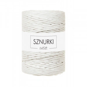 Off white twisted cord 5mm 100m / 660g