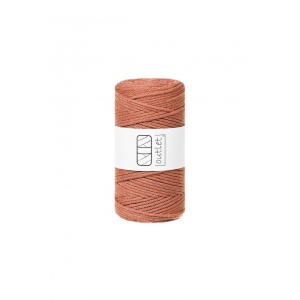 Terracotta braided cord 3mm 100m / 250g
