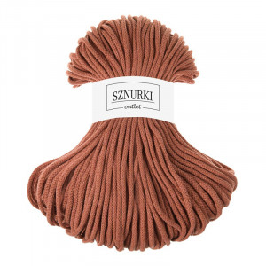 Terracotta braided cord 5mm 100m / 500g