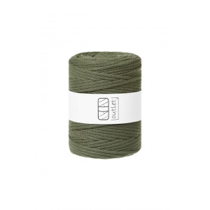Avocado braided cord 5mm 100m / 500g