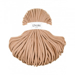 Biscuit braided cotton cord 9mm 100m / 1200g