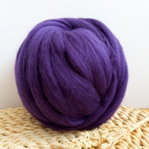 Fir Gigant Lână Merinos - Purple 200 g, 9m