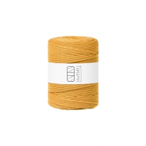 Mustard braided cord 5mm 100m / 500g