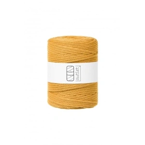 Mustard braided cord 5mm 100m / 500g