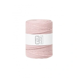 Pastel pink cotton cord 5mm 100m / 500g