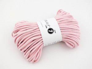 Braided cotton cord - Super 7 - pink - 50m 600g