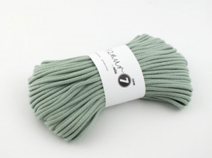 Braided cotton cord - Super 7 - wild mint - 50m 600g