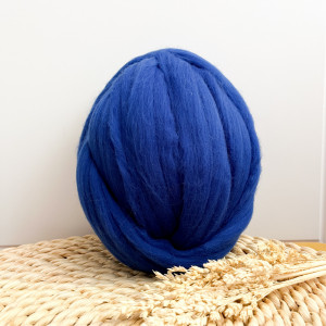 Giant Merino Wool Thread - Brown 200 g, 9m