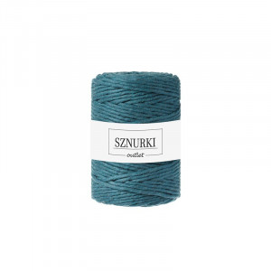 Peacock Blue twisted cord 5mm 100m / 660g