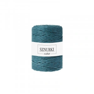 Peacock Blue twisted cord 5mm 100m / 660g