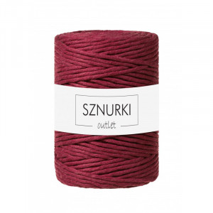 Red wine twisted cord 5mm 100m / 660g