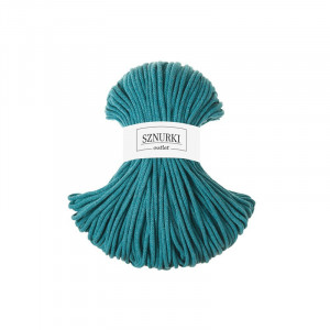 Teal braided cord 5mm 100m / 500g