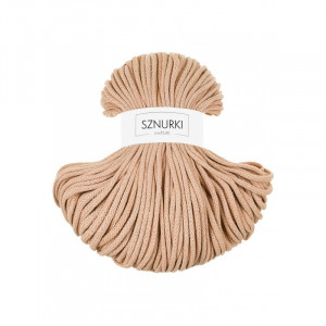 Biscuit braided cotton cord 5mm 100m / 500g