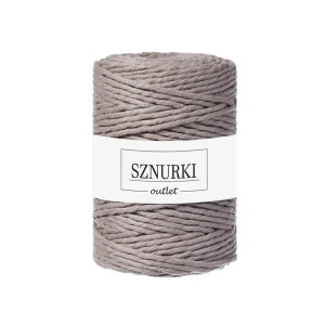 Coffee twisted cord 5mm 100m / 660g