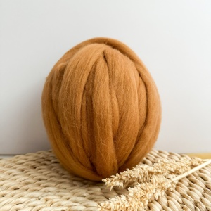 Fir Gigant Lână Merinos - Copper 200 g, 9m