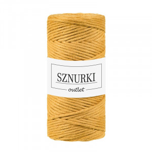 Mustard twisted cord 3mm 100m  / 330g