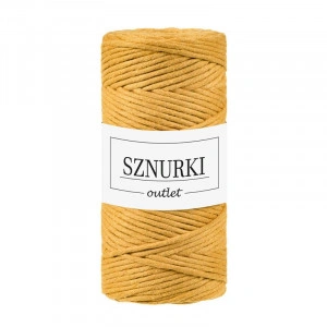 Mustard twisted cord 3mm 100m  / 330g
