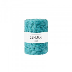 Teal twisted cord 5mm 100m / 660g