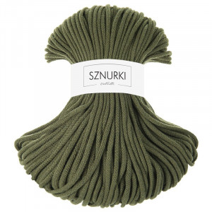 Avocado braided cord 5mm 100m / 500g