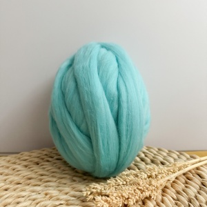 Fir Gigant Lână Merinos - Arctic Blue 200 g, 9m