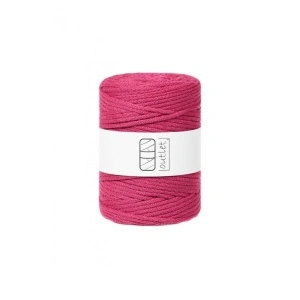 Fuchsia braided cord 5mm 100m / 500g