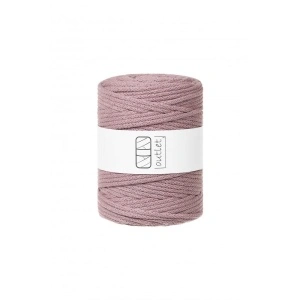 Mauve cotton cord 5mm 100m / 500g