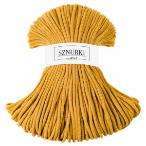 Mustard braided cord 5mm 100m / 500g