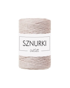 Nude twisted cord 1.5mm 100m / 210g