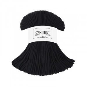Black braided cord 3mm 100m / 250g