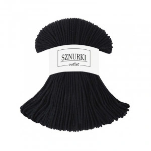 Black braided cord 3mm 100m